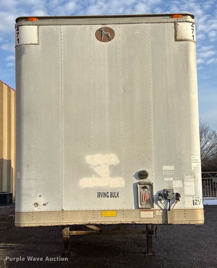 image for item DM5518 1997 Great Dane Trailers 7141TJWP 48 dry van trailer