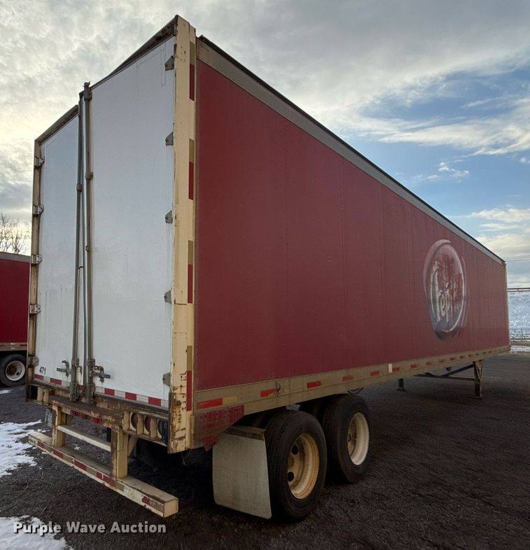 image for item DM5518 1997 Great Dane Trailers 7141TJWP 48 dry van trailer