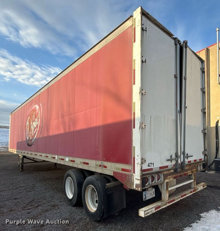 image for item DM5518 1997 Great Dane Trailers 7141TJWP 48 dry van trailer