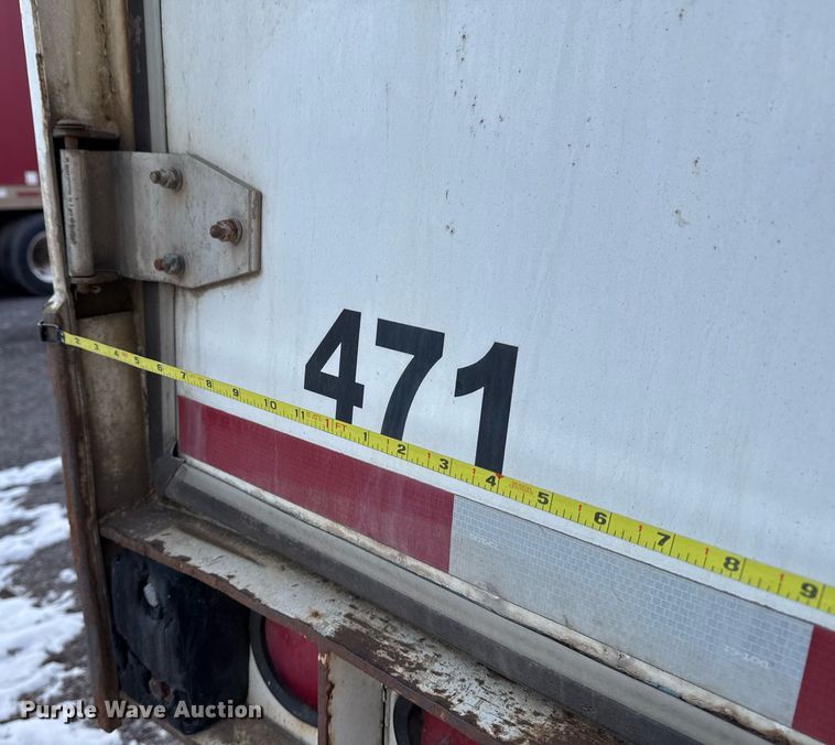 image for item DM5518 1997 Great Dane Trailers 7141TJWP 48 dry van trailer