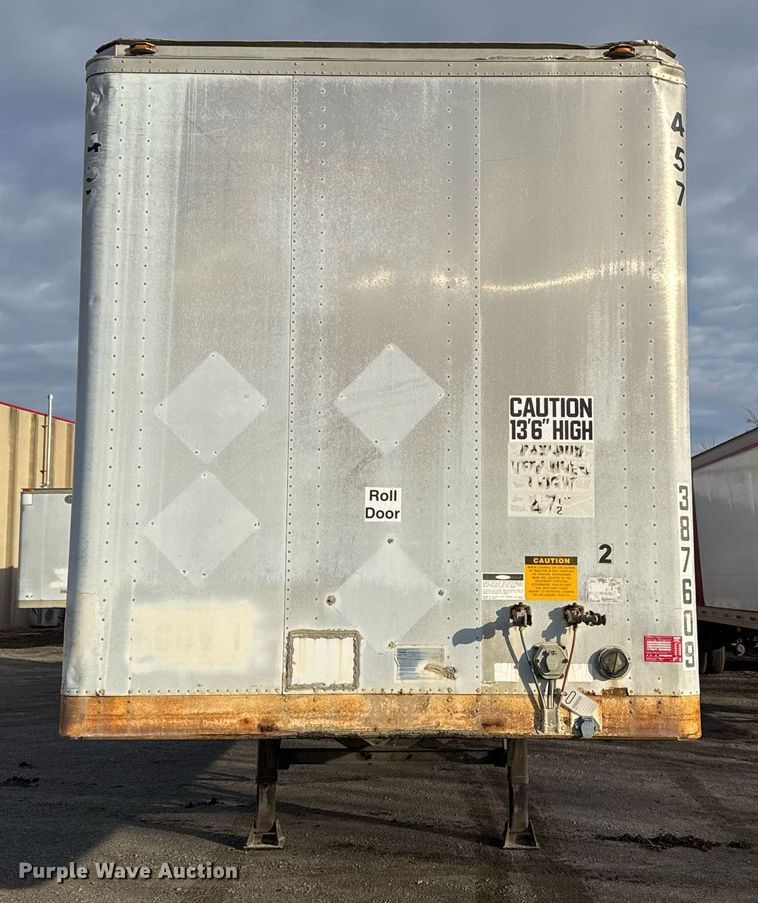 image for item DM5519 1998 Fruehauf dry van trailer