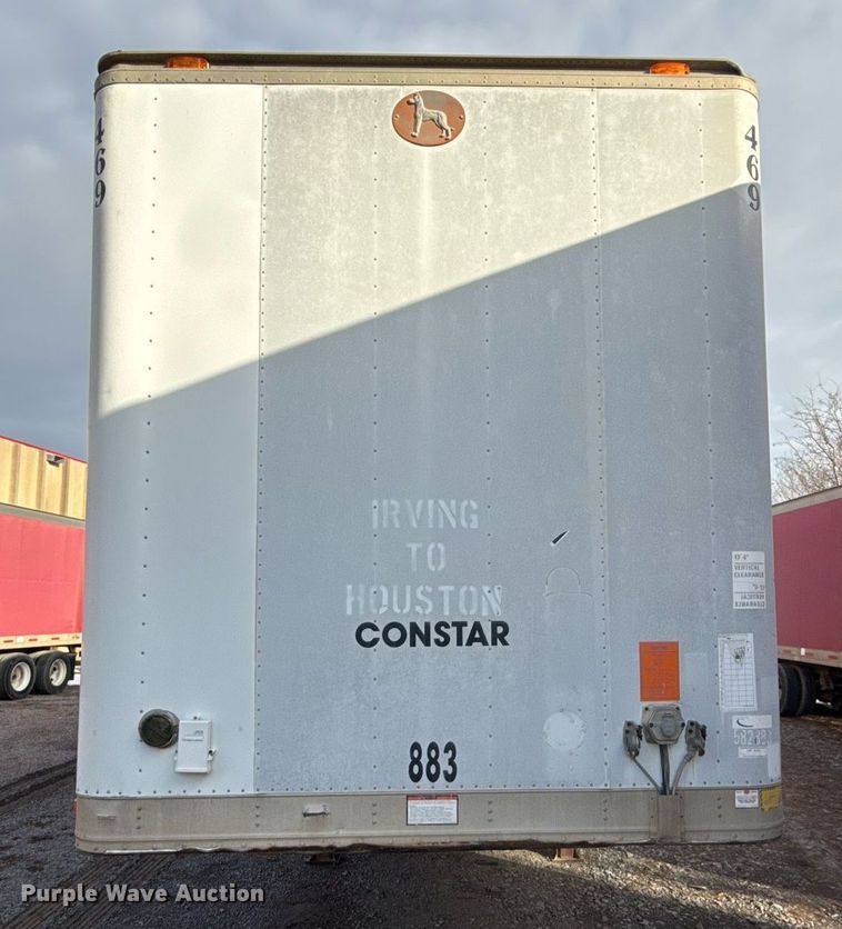 image for item DM5520 1997 Great Dane Trailers 7111TJWP dry van trailer