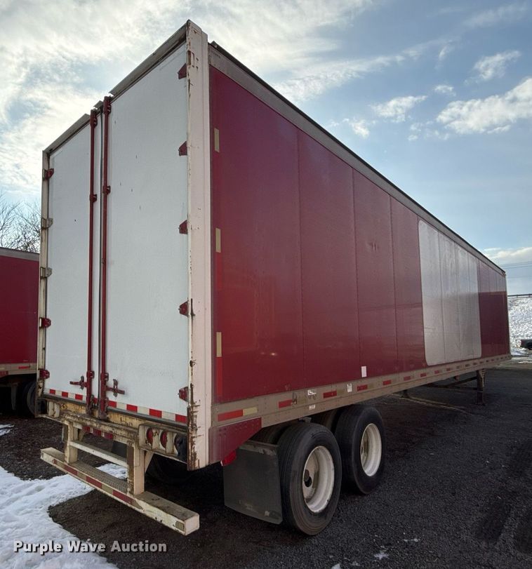 image for item DM5520 1997 Great Dane Trailers 7111TJWP dry van trailer