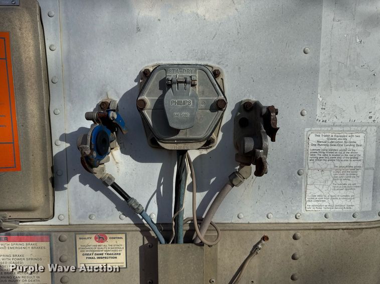 image for item DM5522 1997 Great Dane Trailers 7141JTWP dry van trailer