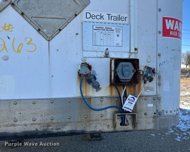 image for item DN0942 2004 Wabash  DVDBHPC dry van trailer