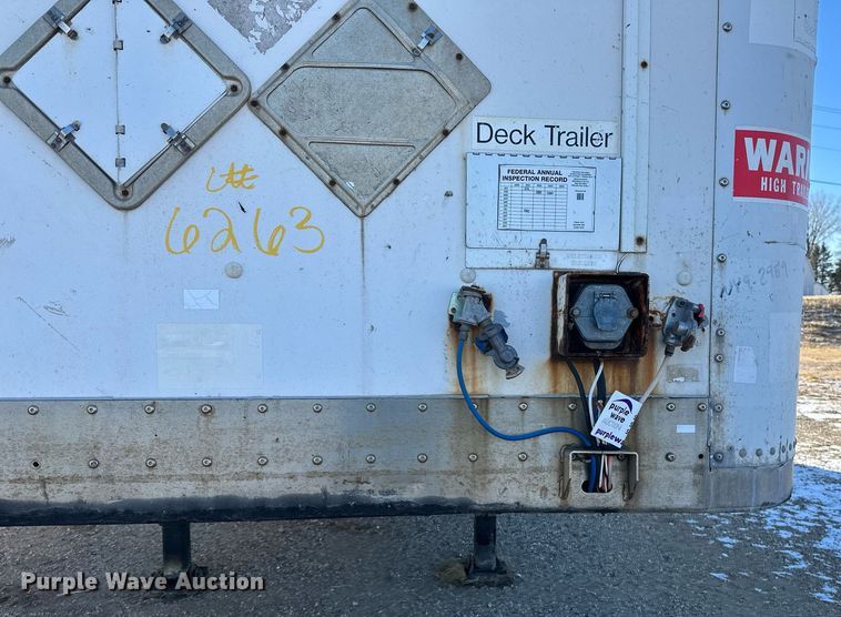 image for item DN0942 2004 Wabash  DVDBHPC dry van trailer