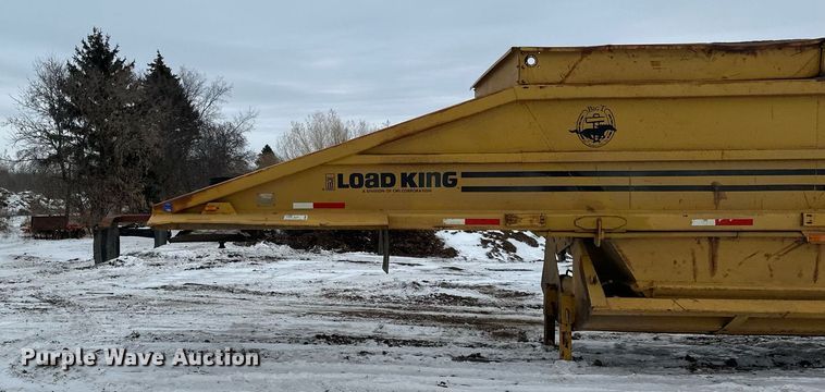 image for item DN0957 1983 Load King 1827 bottom dump trailer