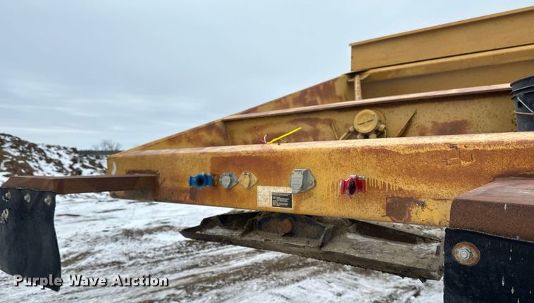 image for item DN0957 1983 Load King 1827 bottom dump trailer