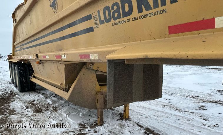 image for item DN0957 1983 Load King 1827 bottom dump trailer