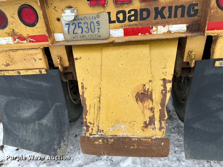 image for item DN0957 1983 Load King 1827 bottom dump trailer