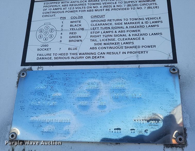 image for item DS5205 2005 Great Dane 7411T-SSLA dry van trailer