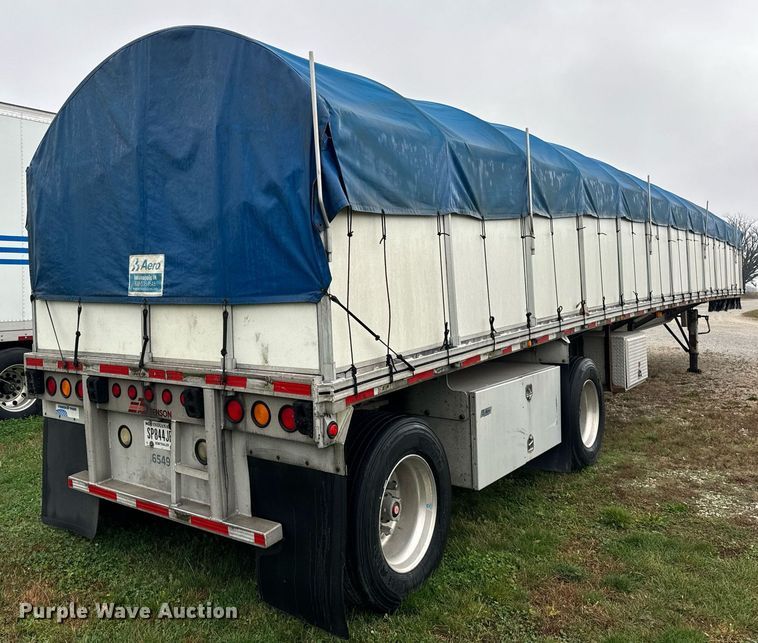 image for item DT2233 1998 Benson  AF4810250 flatbed trailer