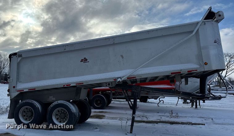 image for item DU3289 1997 Benson  end dump trailer