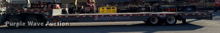 image for item DW2483 2013 Trail-eze TE70HT drop deck hydraulic tail equipment trailer