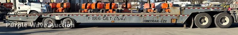 image for item DW2484 2013 Trail-eze TE70HT drop deck hydraulic tail equipment trailer
