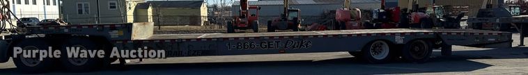 image for item DW2484 2013 Trail-eze TE70HT drop deck hydraulic tail equipment trailer