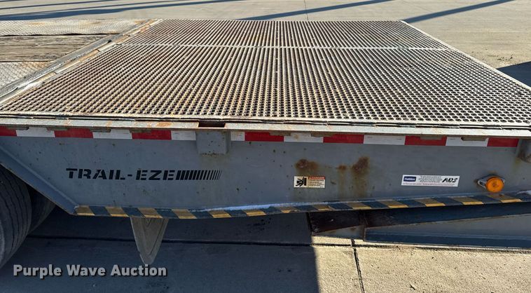 image for item DW2484 2013 Trail-eze TE70HT drop deck hydraulic tail equipment trailer