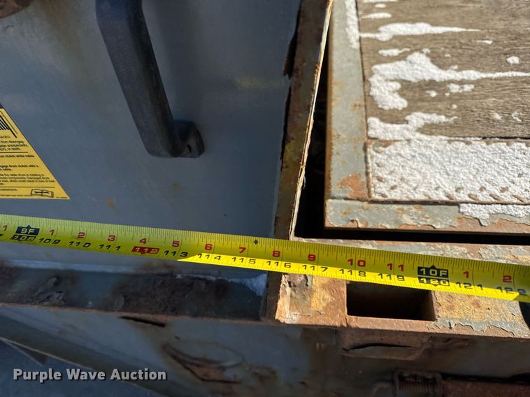 image for item DW2484 2013 Trail-eze TE70HT drop deck hydraulic tail equipment trailer