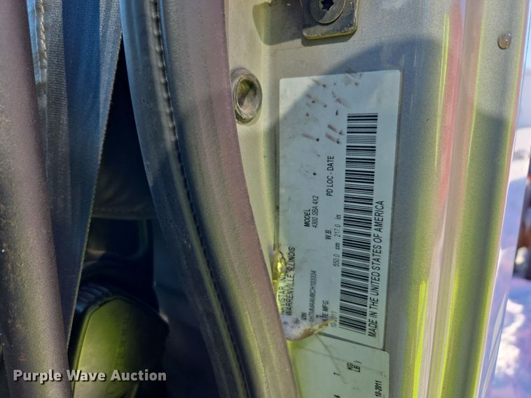 image for item EC3951 2012 International 4300 truck cab and chassis