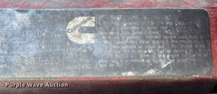 image for item EE0026 2005 International 9400i semi truck