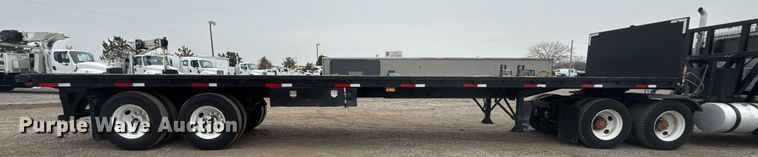 image for item EG2468 1987 Ledwell & Sons Enterprises flatbed trailer