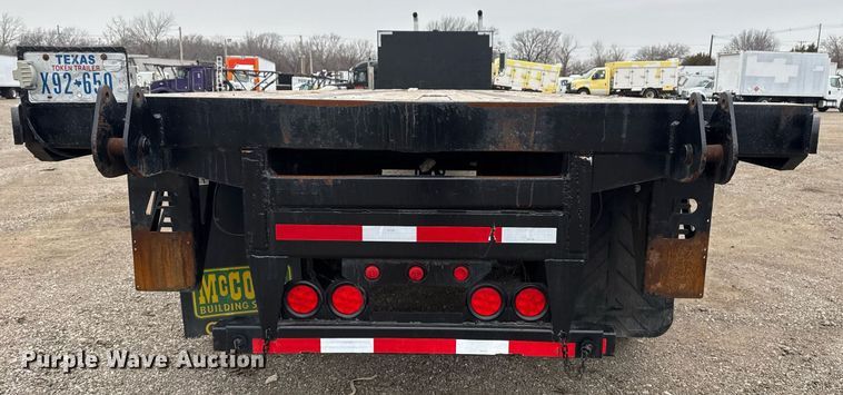 image for item EG2468 1987 Ledwell & Sons Enterprises flatbed trailer