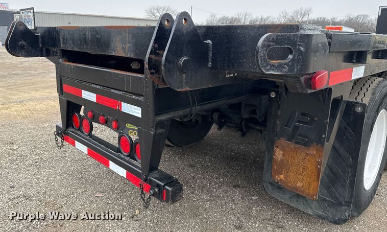 image for item EG2468 1987 Ledwell & Sons Enterprises flatbed trailer