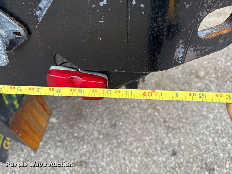 image for item EG2468 1987 Ledwell & Sons Enterprises flatbed trailer