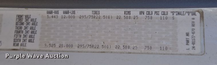 image for item EI4108 2008 Freightliner Business Class M2 truck cab and chassis