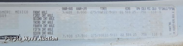 image for item EI8794 2011 Freightliner Business Class M2 box truck