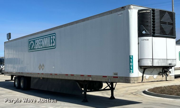 image for item EK2545 2008 Wabash refrigerated van trailer