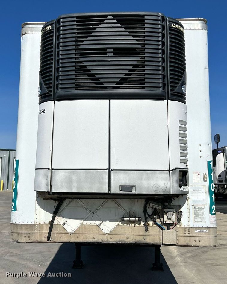 image for item EK2545 2008 Wabash refrigerated van trailer