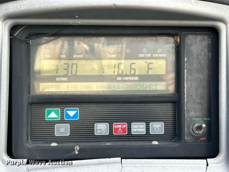 image for item EK2545 2008 Wabash refrigerated van trailer