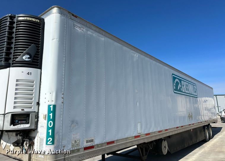 image for item EK2545 2008 Wabash refrigerated van trailer