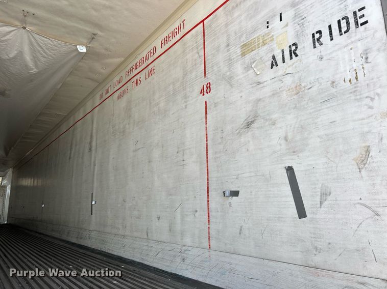 image for item EK2545 2008 Wabash refrigerated van trailer