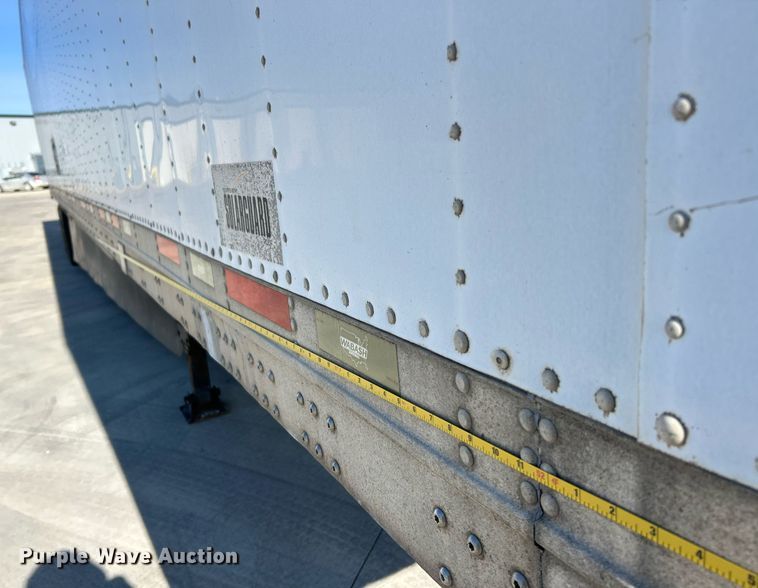 image for item EK2545 2008 Wabash refrigerated van trailer