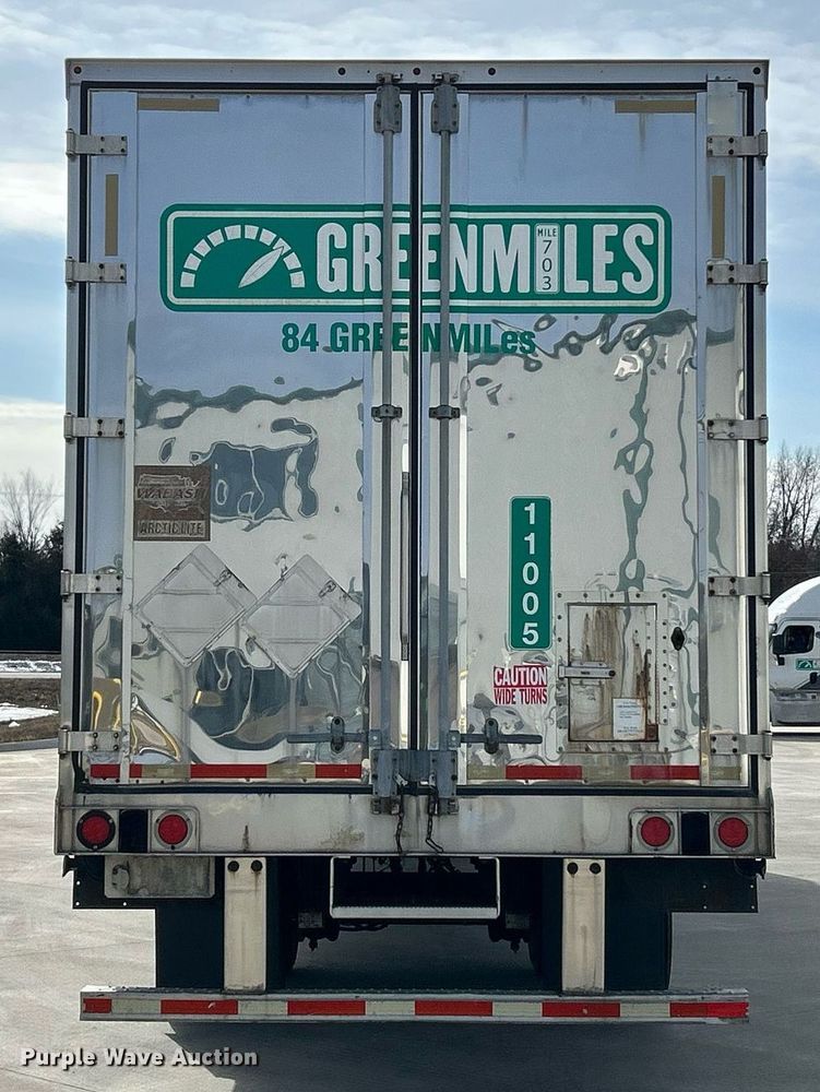 image for item EK2546 2009 Wabash refrigerated van trailer