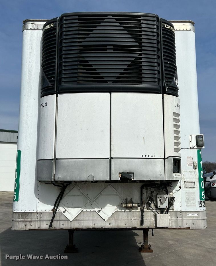 image for item EK2546 2009 Wabash refrigerated van trailer