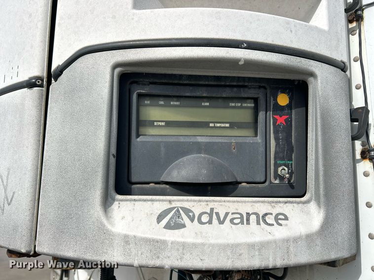 image for item EK2546 2009 Wabash refrigerated van trailer