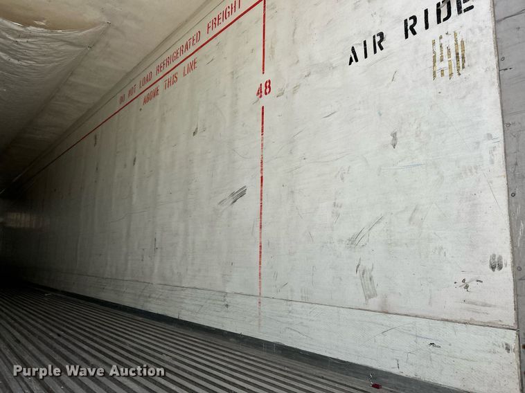 image for item EK2546 2009 Wabash refrigerated van trailer