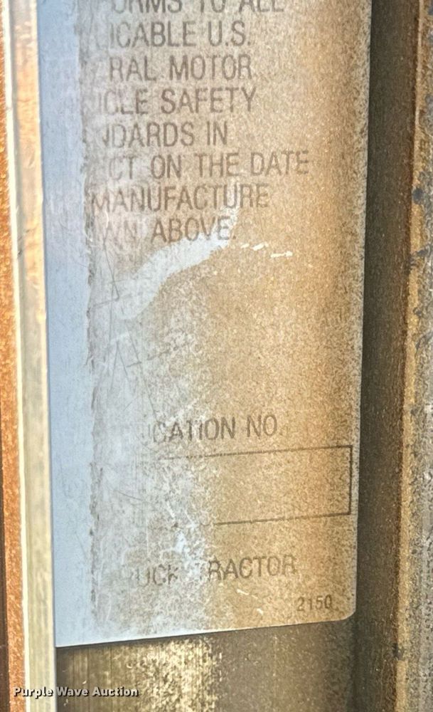 image for item EN5042 1997 Kenworth W900 semi truck