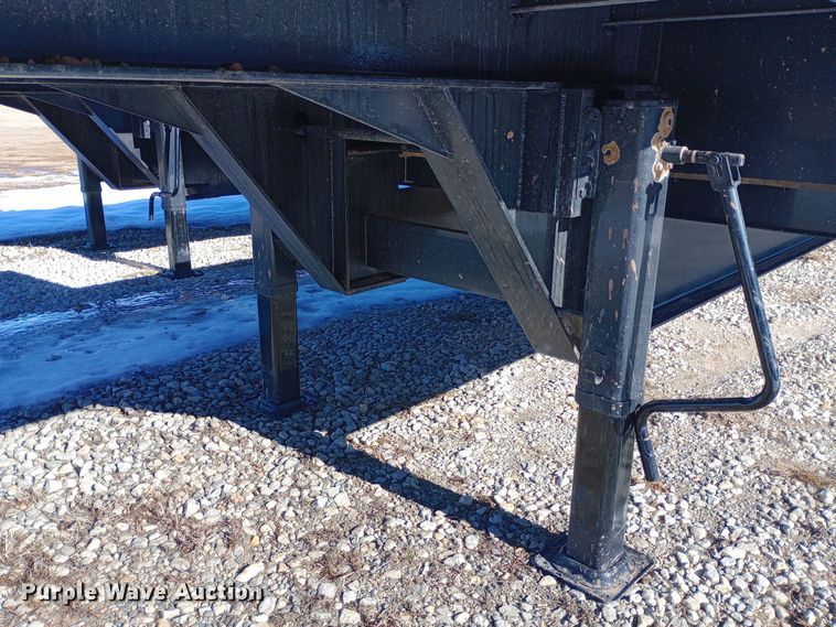 image for item EO0509 2020 Neville Built drop deck equipment trailer