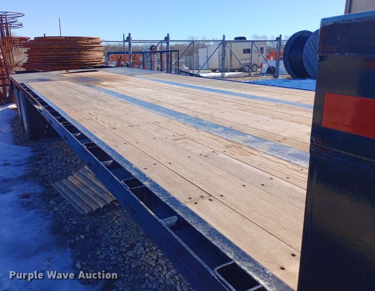 image for item EO0509 2020 Neville Built drop deck equipment trailer