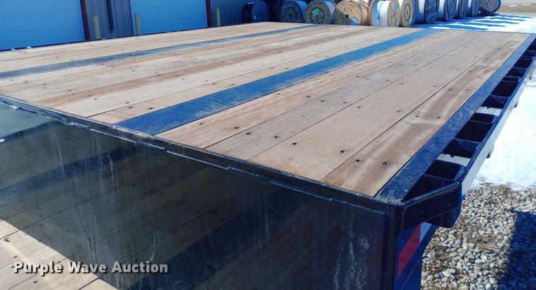 image for item EO0509 2020 Neville Built drop deck equipment trailer