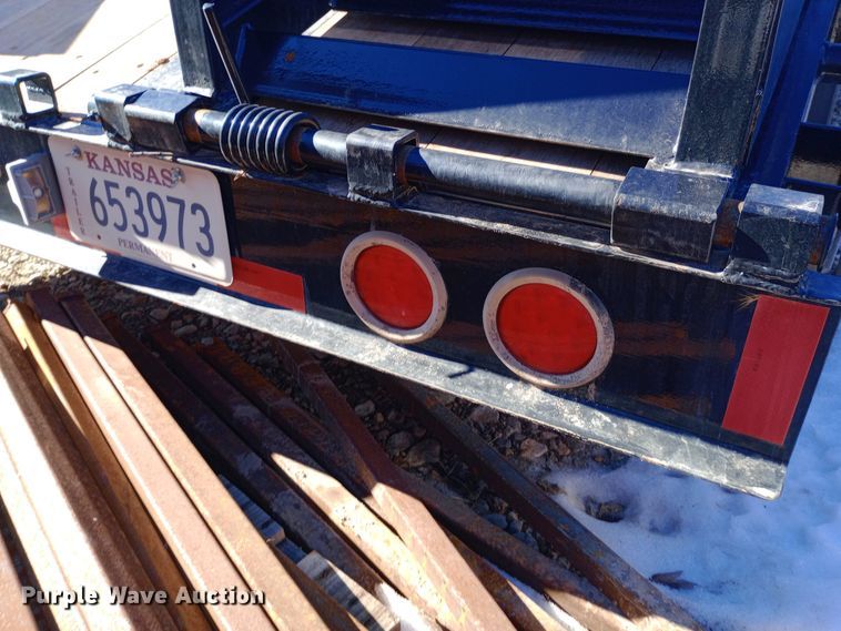 image for item EO0509 2020 Neville Built drop deck equipment trailer