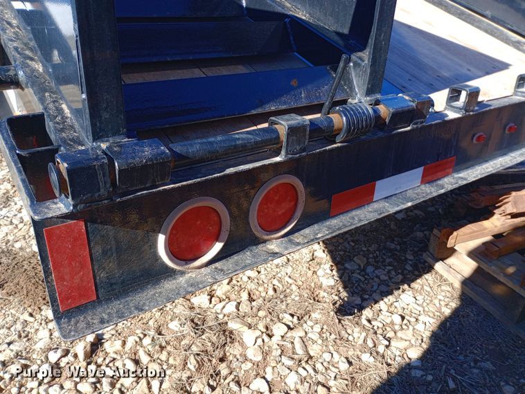 image for item EO0509 2020 Neville Built drop deck equipment trailer