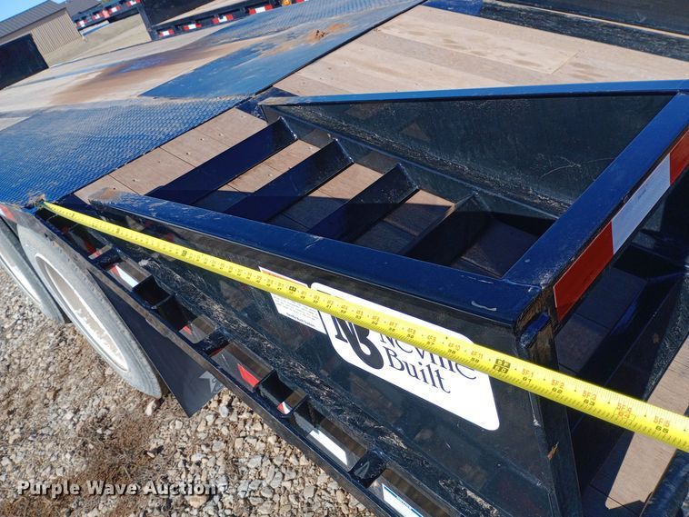 image for item EO0509 2020 Neville Built drop deck equipment trailer