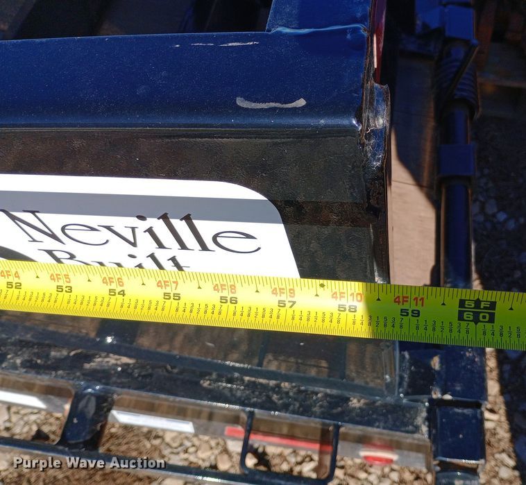 image for item EO0509 2020 Neville Built drop deck equipment trailer