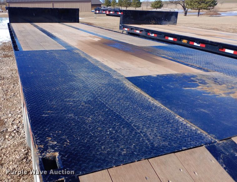 image for item EO0509 2020 Neville Built drop deck equipment trailer