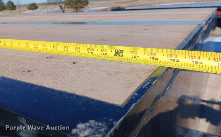 image for item EO0509 2020 Neville Built drop deck equipment trailer